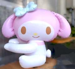 マイメロディ 抱きつきマスコット大 ビニール クッション