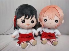 甘神さんちの縁結び　M ぬいぐるみ 甘神夕奈 ＆ 夜重　未使用