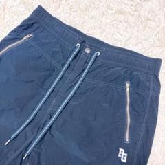 極美品 L相当 パーリーゲイツ メンズゴルフパンツ ナイロン混 ネイビー