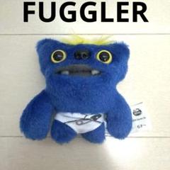 希少 ファグラー フィギュア 青いボタン目君 ぬいぐるみ Fuggler ファグラー ぬいぐるみ（中） ＜Suspicious Fox_Blue