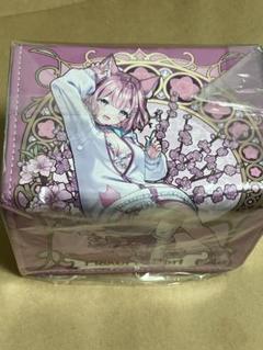 混沌の女神様 常闇トワ ミュシャ 合皮製デッキケース 混沌の女神様 ホロライブ 合皮製デッキケース ミュシャ風 博衣