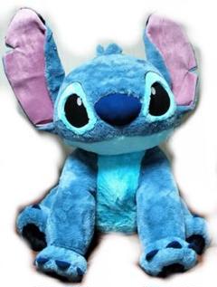 スティッチ ぬいぐるみ ディズニー　コストコ　特大サイズ コストコで大人気の特大スティッチぬいぐるみをGetして付いてき