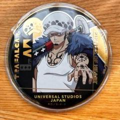 ワンピース　トラファルガー・ロー　ユニバ　usj 缶バッジ ワンピース トラファルガー・ロー ユニバ usj 缶バッジ