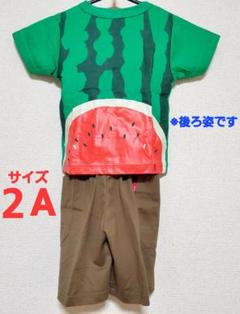 【未使用品】OJICO　オジコ　スイカ　Tシャツ　ハーフパンツ　サイズ2A