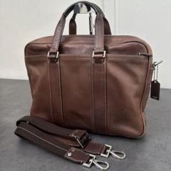 COACH Legacy leather zip commuter