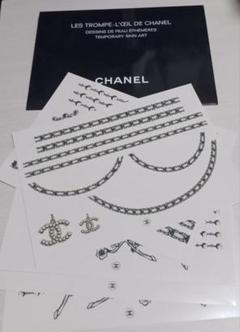 【新品レア】CHANELシャネル限定大判タトゥージュエリーパールボディシール5枚 新品レア】CHANELシャネル限定大判タトゥージュエリーパール