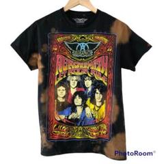 «USA古着» Aerosmith ビッグプリント ロック バンド Tシャツ