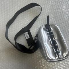 DIESEL ショルダーバッグ シルバー