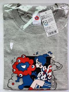 【在庫処分大特価!!】 expo サンレモ ミャクミャク 限定 Mサイズ グレー コラボTシャツ その他