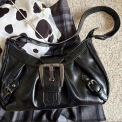 Y2K leather vintage bag LE CAGOLE 00s