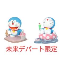 【新品】ドラえもん　情景フィギュア　重力ペンキでス〜イスイ　ドンブラ粉で海水浴 新品】ドラえもん 情景フィギュア 重力ペンキでス〜イスイ