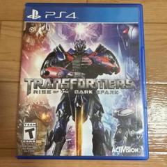 PS4 Transformers Rise Of Dark Spark 北米版