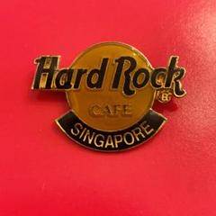 【未使用】ハードロックカフェ　バッチ　YOKOHANA EXCLUSIVE ROCK HARD - ハードロックカフェ ピンバッジ 新品未使用の通販