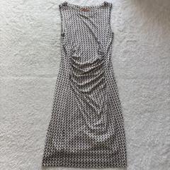 トリーバーチ シルクドレープタイトワンピース ジャージー S T