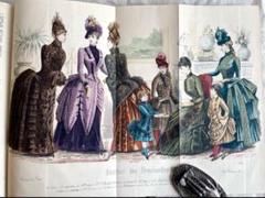フランス1886年発行の古書（ジョルナル・デ・ドゥモワゼル） フランス1886年発行の古書（ジョルナル・デ・ドゥモワゼル