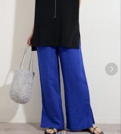 JOURNAL STANDARD relume 麻スリットイージーパンツ 38