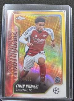 【50枚限定】ヌワネリ　Nwaneri ルーキー Topps アーセナル