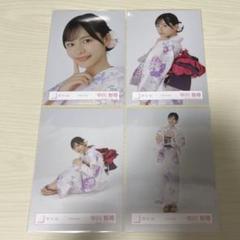 櫻坂46 生写真 2025年浴衣 中川智尋 コンプ