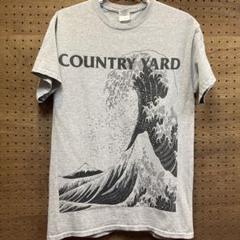 GILDAN 浮世絵 バンドT ロックT 霜降りグレー COUNTRY YARD