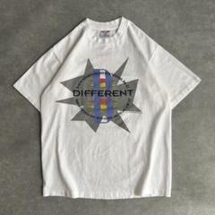 90s 半袖Tシャツ USA製 シングルステッチ アートプリント 新約聖書