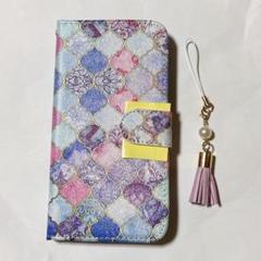 ・AQUOS SENSE 7 ケース 手帳型 青い鳥絵柄