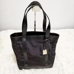 【★グッチ■GUCCI ★】ナイロン カーフ レザー■トート バッグ■ブラウン