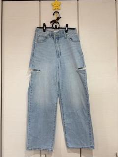 LOWRYSFARM サイドカットストレートデニム