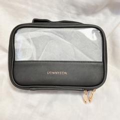 ⭐️ROWNYEON 化粧ポーチ 透明 メイク コスメ ブラック 旅行 出張