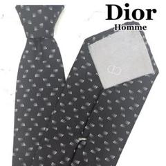 Dior Homme ディオール オム ネクタイ ブラック 黒 モノトーン
