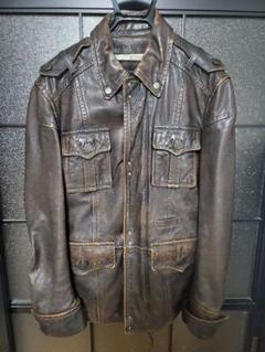 定価45万❗最終値下げ❗DSQUARED2　 レザージャケット　サイズ52