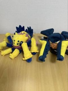 お歳暮・冬ギフト 特集2025 通販  ポケモン 2体セット デンチュラ クワガノン ぬいぐるみ フィット ぬいぐるみ