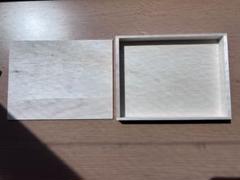 揖保乃糸　空箱　夏休み　工作