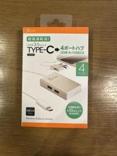 【美品】j5create USB Type-C 4ポートハブ USBハブ