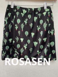 Rosasen サボテン柄 レディースゴルフスカート