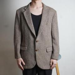 Harris Tweed ヘリンボーン柄シングルテーラードジャケット/UW150