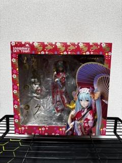 【未開封】初音ミク 花色衣 1/8 スケール フィギュア 中古】(本体A/箱B)初音ミク ～花色衣～ 1/8 完成品フィギュア