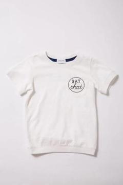 【60%OFF】新品子供服100 ARCH&LINE Tシャツ 綿100% 白