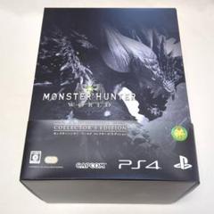 モンスターハンターワールド・限定版に付属のフィギュア2体とアートブック２冊 モンスターハンターワールド・限定版に付属のフィギュア2体と