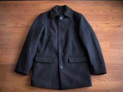 J.CREW ネイビー ピーコート ウール　L〜XL(USサイズL) 美品】NEW YORKER メンズPコート Lサイズ ネイビー色(used品