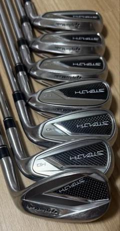 【中古】ステルス HD アイアン 6本（5-PW）＋ステルスSW 右利き 計7本