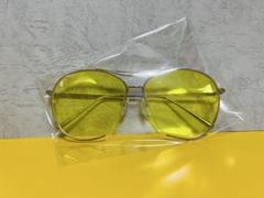 ツーブリッジ　カラーレンズサングラス　黄色　イエロー
