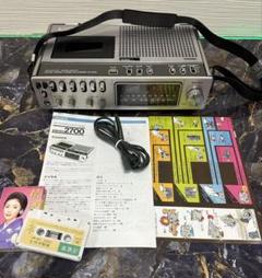 ラジオ日米戦：Radio ソニー SONY CF-2700 (デンスケ) vs AFN