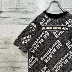 【最高デザイン】総柄 ビッグロゴ ヴィンテージ USA輸入 半袖 Tシャツ