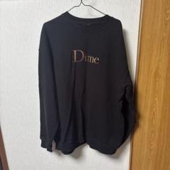 Dime ブラック スウェット トレーナー M Dime(ダイム) ロゴスウェット ブラック サイズ L｜【公式