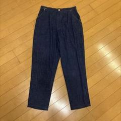 LEONARD レオナール リネンパンツ ネイビー 44サイズ LEONARD レオナール リネンパンツ ネイビー 44サイズ