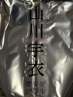 櫻坂46 四期生　1等　BIGアクリルキーホルダー　縁日 山川宇衣 櫻坂46 四期生 1等 BIGアクリルキーホルダー 縁日 山川宇衣