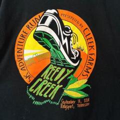 H94 GILDAN リディクリーク アドベンチャー ラン Tシャツ 企業ロゴ