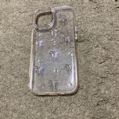 リボンデザイン透明iPhoneケース　iPhone15