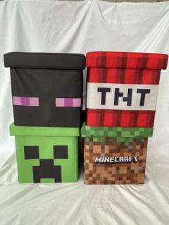 マインクラフトスツール　3個セット しまむら マインクラフト スツール 収納3つ