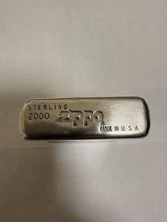 絶版/ヴィンテージ Zippo ジッポー 中古 2000年製造Sterling